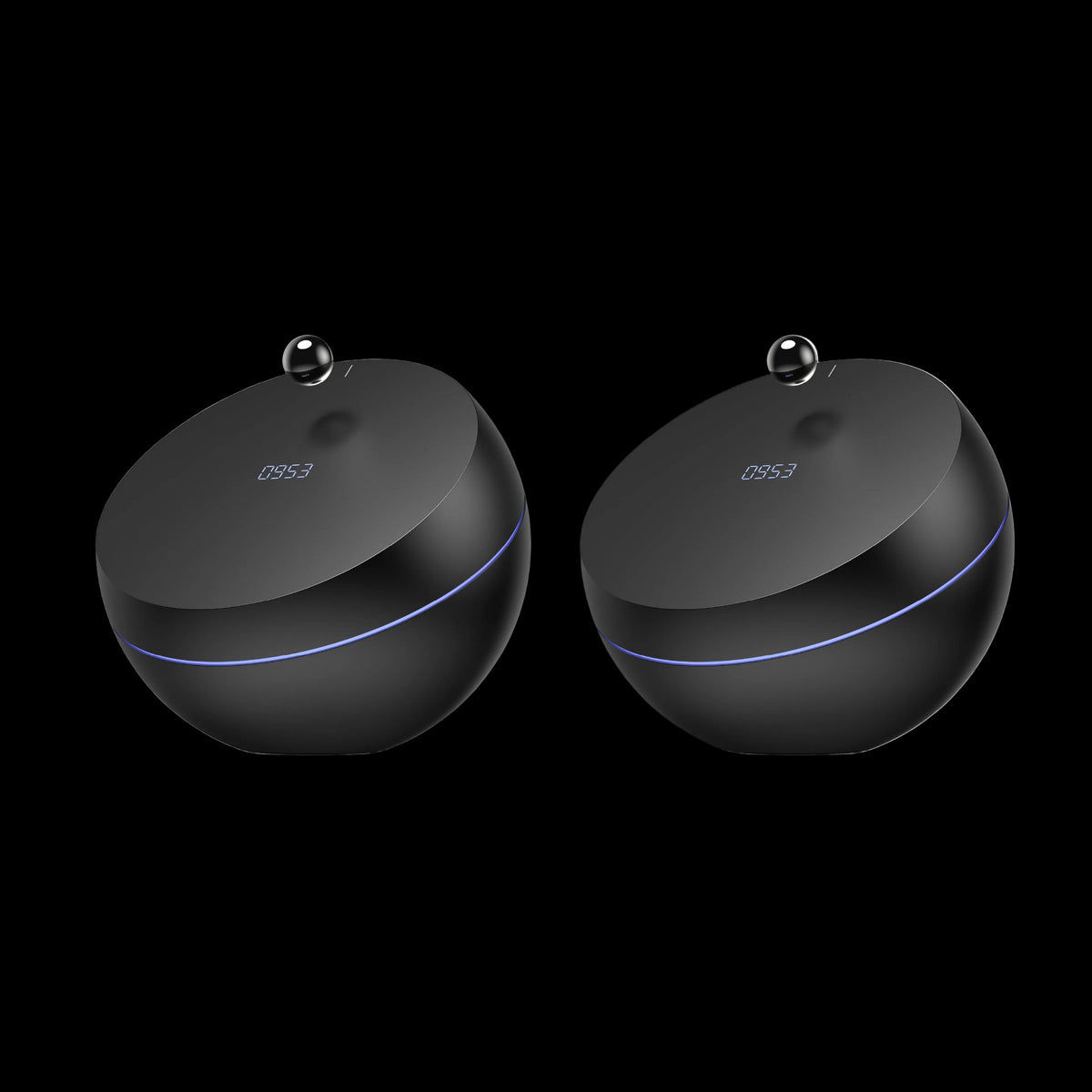 Universe Time-720° Levitating Time Machine-Silent Black×2