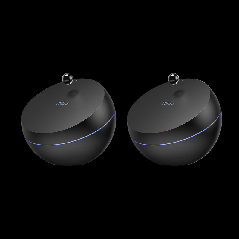 Universe Time-720° Levitating Time Machine-Silent Black×2